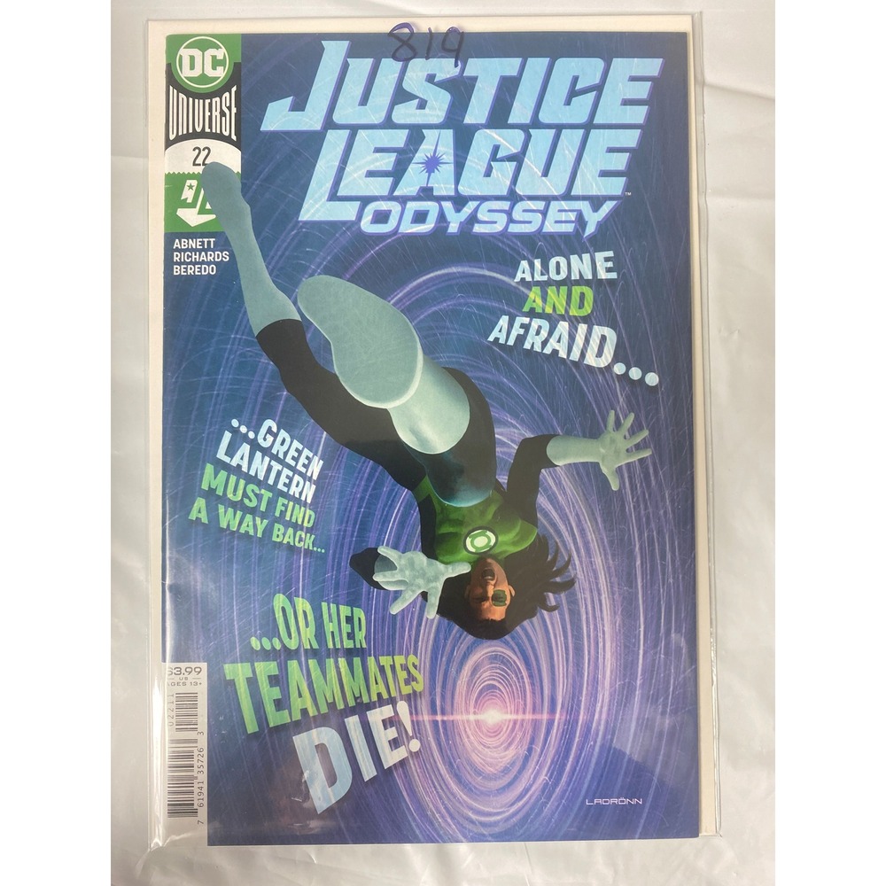 DC Comics Justice League Odyssey 22 Green Lantern Jessica Cruz 2020 Ladronn